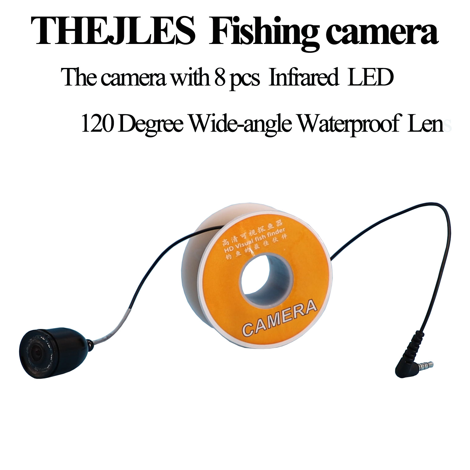 Fishing Depth Finder - 8 Adet IR Kızılötesi Lambalı Sualtı
