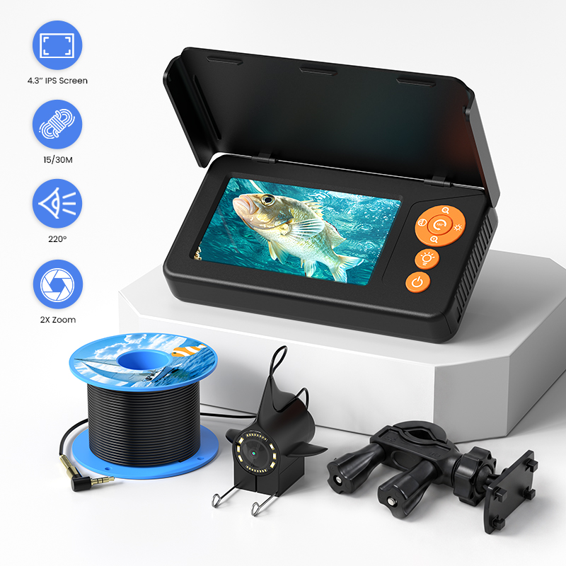 Fish Finder Cable - Su Altı Balıkçılık Kamerası 4.3’’ Ekran