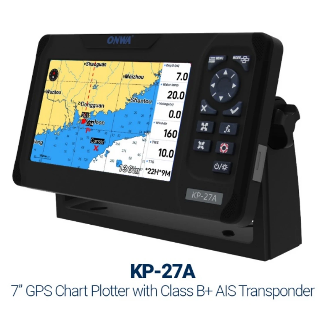 ONWA KP-27A 7 inç Renkli LCD G - Fish Finder Gps incelemesi ve fiyatı
