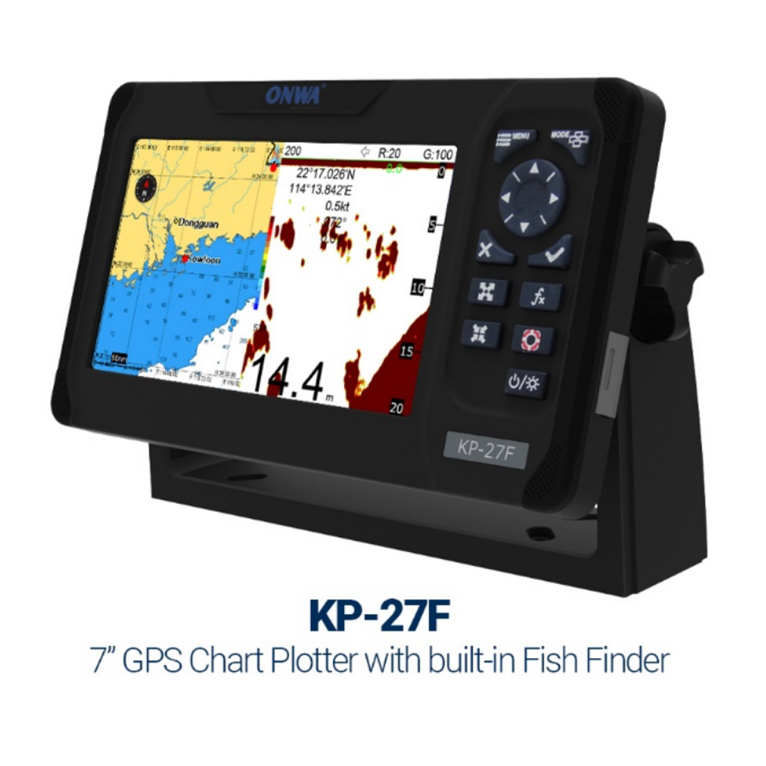 ONWA KP-27F 7 inç Deniz GPS Ha - Fish Finder Gps incelemesi ve fiyatı